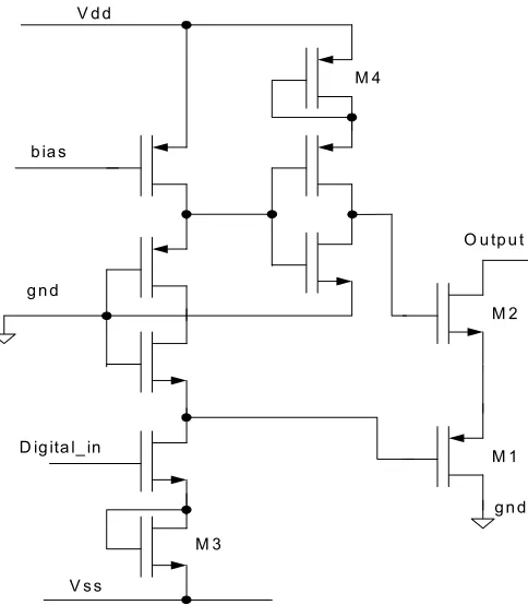 Figure 2.22: Charge cancellation circuit 
