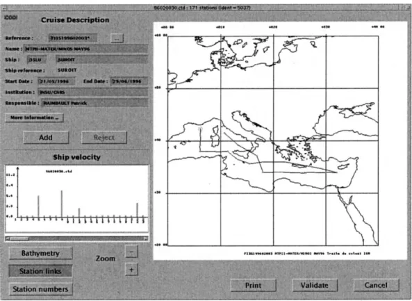 Fig. 7. Check of the location and date of the observations (QC1).