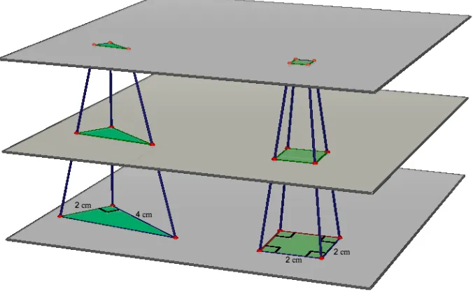 Figure 20. Triangle ABC is traced 