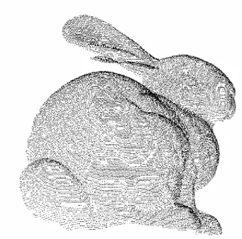 Figure 3-5.  Dense point cloud of the 