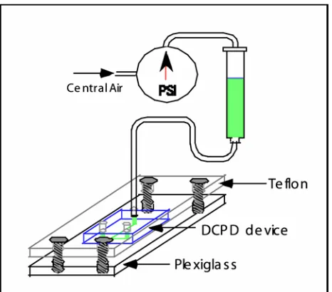 Figure 2.8: Clamping apparatus for 