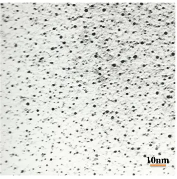 Fig 7 TEM micrograph of carbon replica which has extracted ~ 2nm 