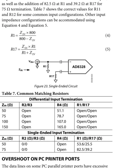 Figure 21. Differential Circuit 