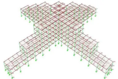 Fig 4.9 Plan Layout for 5 th and 6th Floors, 7th and 8th Floors 