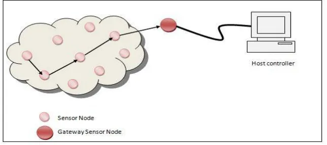 Figure 1. Example of a Wireless Sensor Network 