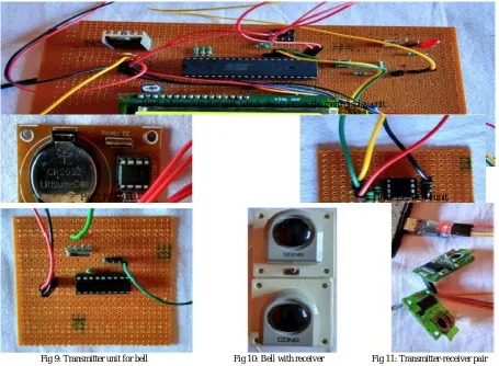 Fig 6: Microcontroller unit, which also contains the main display unit.  