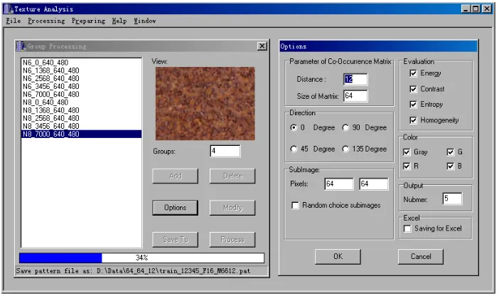 Figure 3.3 Visual library optimization user interface 