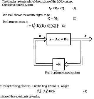 Fig. 1 optimal control system  