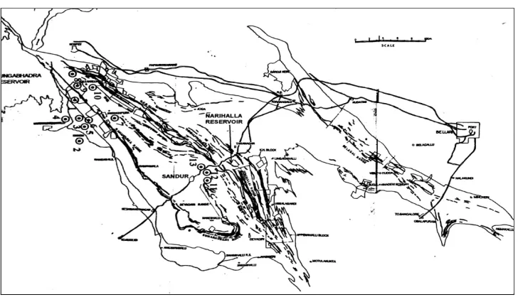 Fig. 1.Sample location map of the Stream sediments 