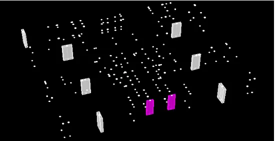 Fig 1: Beam Sections Assigned  