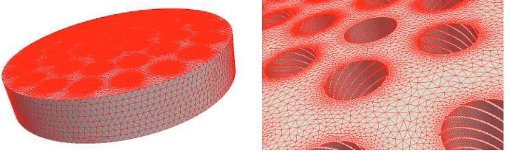 Figure 3. Base repeated mesh.