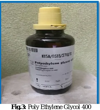 Fig.3: Poly Ethylene Glycol 400  