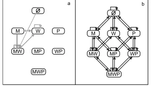 Fig. 7.Transition diagrams: the eﬀects of learning from examples