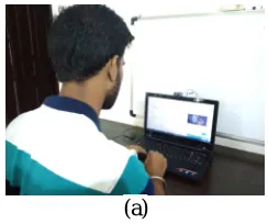 Figure shows the application of this device. If the person using the device(say laptop, TV or mobile) maintain a proper distance from it then the LED is in OFF condition as shown in figure (a)