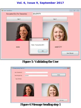 Figure 5: Validating the User 