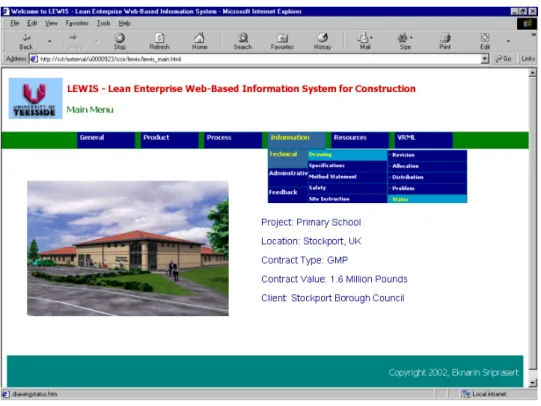 FIG. 5: LEWIS main interface. 