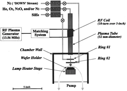 FIG. 3. Cross-sectional view of remote plasma processing chamber.