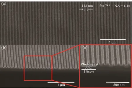 Figure 2-10: Schematic of proposed ILIL setup with Lloyd’s mirror interferometer in a fluid medium with high refractive index (n > 1).18 