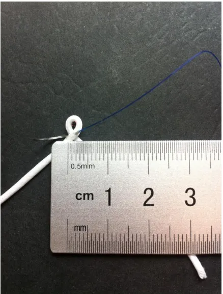 Figure 3.8 Kink resistance testing 