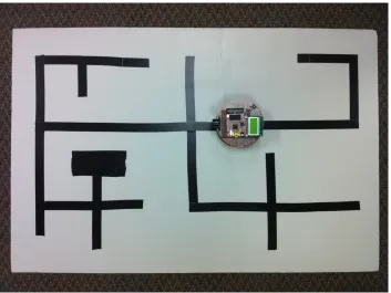 Figure 4.1: Maze we build for estimating timing information