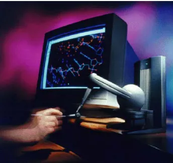 Figure 2.1 Haptic Device in Molecular docking [Salisbury 1999]. 