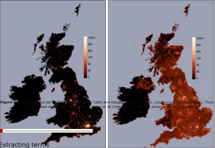 Table 2: Occurrence of different parts of speech in Geograph and