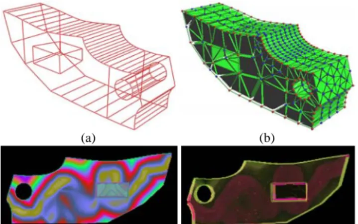 Figure 2: (a) The domain is a torus. (b) The deformation of the object is achieved by moving the control points to the new locations.