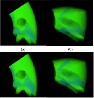 Figure 10 shows the fitting results for the spx model. Figure 10(a) and (b) shows the fitting with control vectors only, while  Fig-ure 10(c) and (d) shows the final fitting results with both control vectors and knots