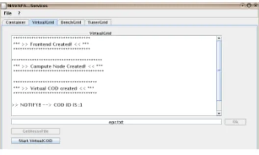 Fig. 6. Client tool screenshot