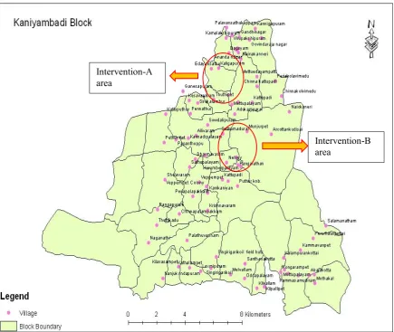 Figure 4.1 Intervention-A area 
