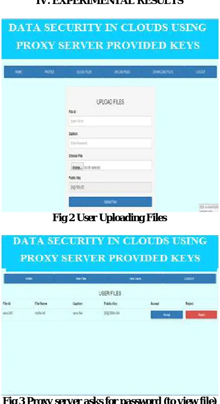 Fig 3 Proxy server asks for password (to view file)  