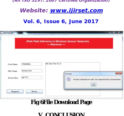 Fig 6File Download Page  