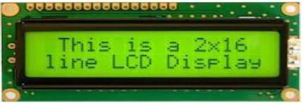 Fig 4. Liquid Crystal Display 