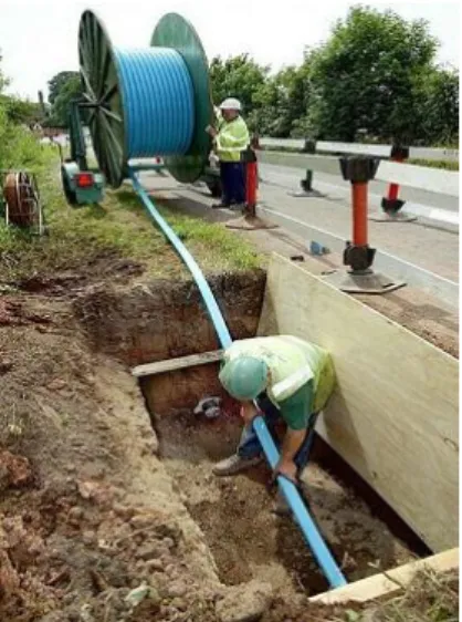 Figure 5 – Subcoil factory cold-folded PE liner pipe 