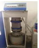 Fig 4.3. Compression testing machine 
