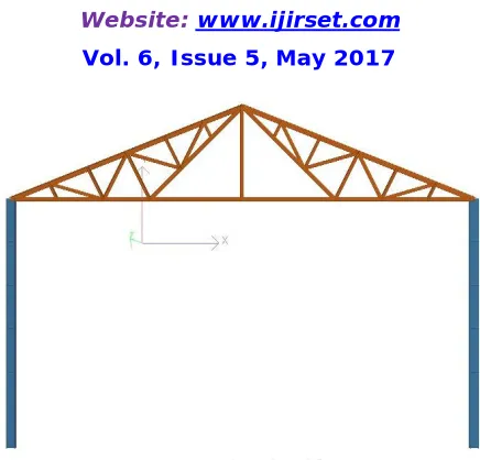 Fig. 2. Pre-Engineering Building frame 