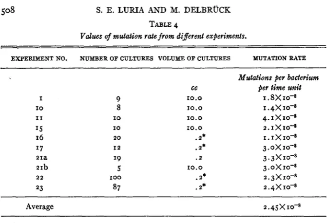 TABLE 4 