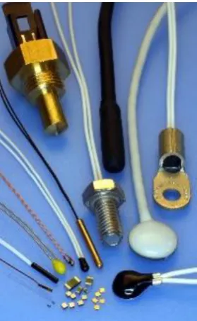 Figure 4.5: Circuit used to convert thermistor ohms to a dc voltage 