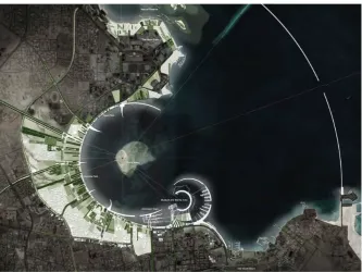 Figure 3. New Scheme for Doha Corniche by Kann Finch  (Source: http://www.kannfinch.com/projects/corniche)  