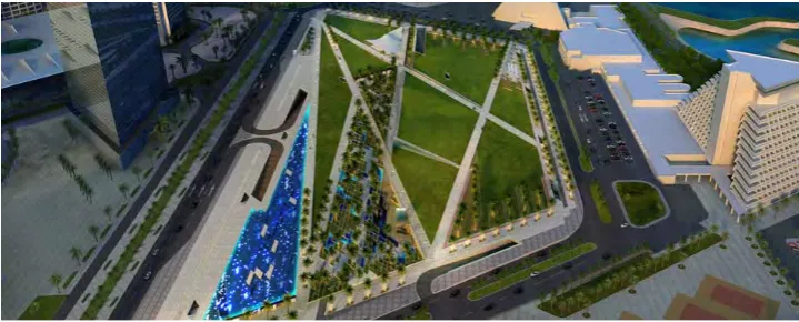 Figure 4. The New Sheraton Park (under construction) (Source: www.QatariDiar.com) 