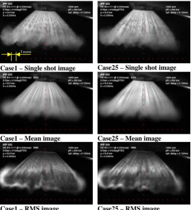 Fig. 7  Case 1 Statistical angle comparison for the same operating condition. (Case 1 and Case 25) 