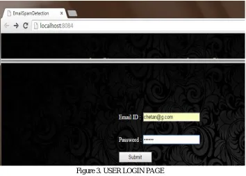 Figure 3. USER LOGIN PAGE 