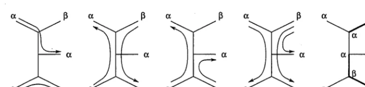 Figure 4: systems and Theorem Some path systems and a colouration illustrating Erdos-Szekely path 2