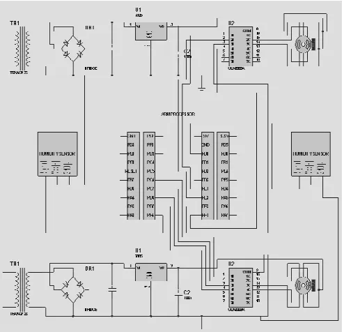 FIG 2 SCHEMATIC DIAGRAM OF AU COURANT WATER CONTROLL  