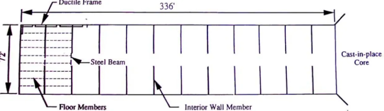 Figure 8: 2D Plan of a Typical Floor 