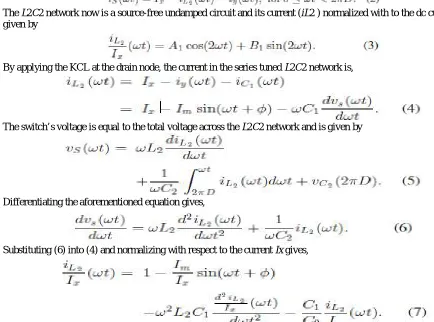 Table I Description Of The Voltage And Current Annotations DS D)