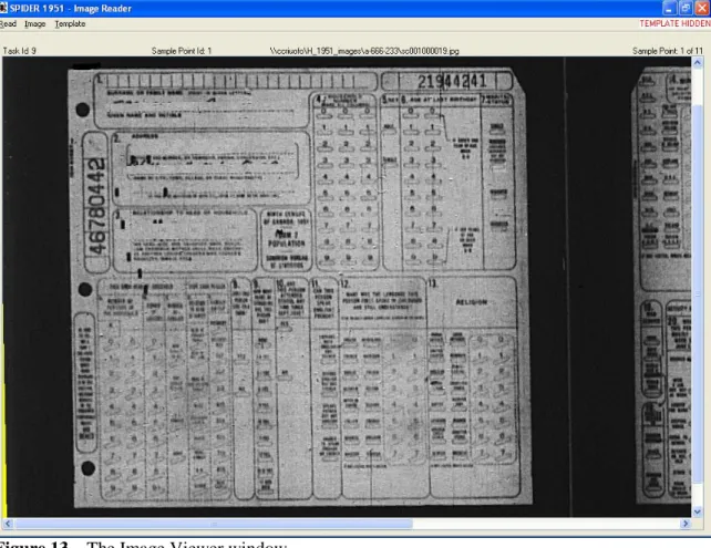 Figure 13 – The Image Viewer window 
