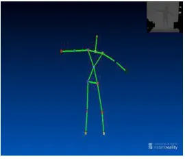 Figure 4 Skeleton Tracking 