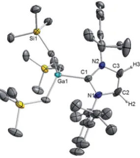 Fig. 2Molecular structure ofof the disordered model is shown above. All hydrogen atoms exceptellipsoids