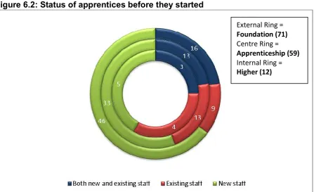 Figure 6.2: Status of apprentices before they started 